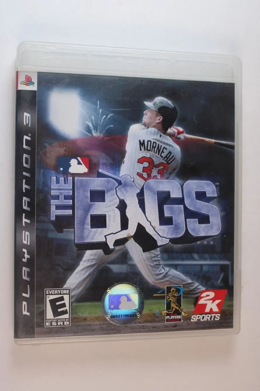 The Bigs (Sony Playstation 3, PS3) Authentic, Complete, Tested/works